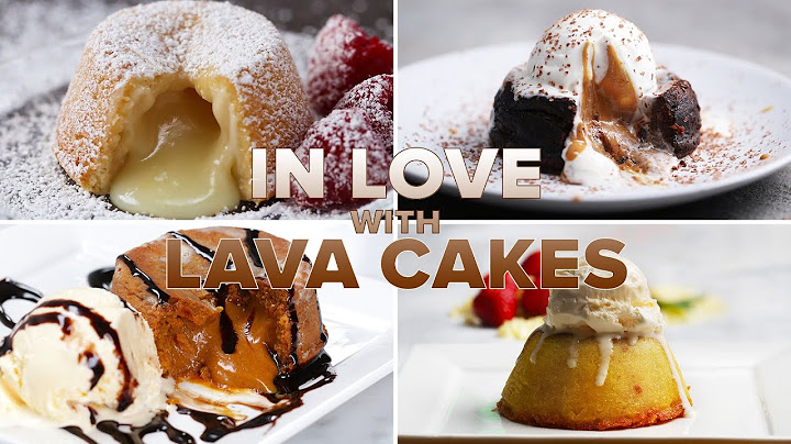 Decadent Lava Cakes για τους λάτρεις του γλυκού